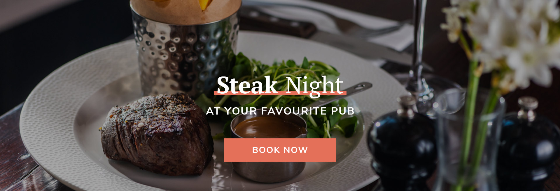 Steak Night at The Drapers Arms