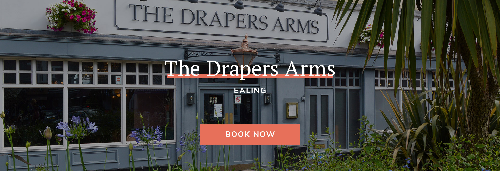 Enjoy a meal at your local pub at The Drapers Arms in London